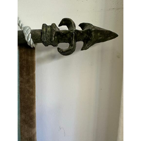 Tapis Millenia Art Canvas Tapestry Tassels Vintage picture hanging wall decor - Picture 6 of 12